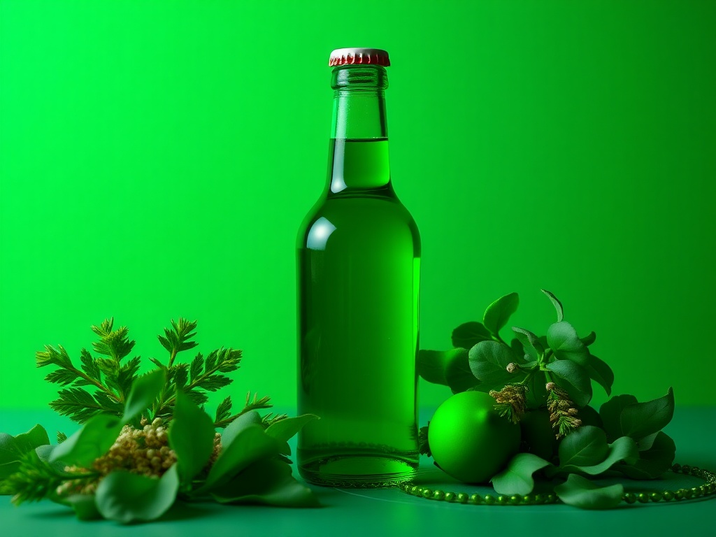 butelkowa zieleń z czym łączyć