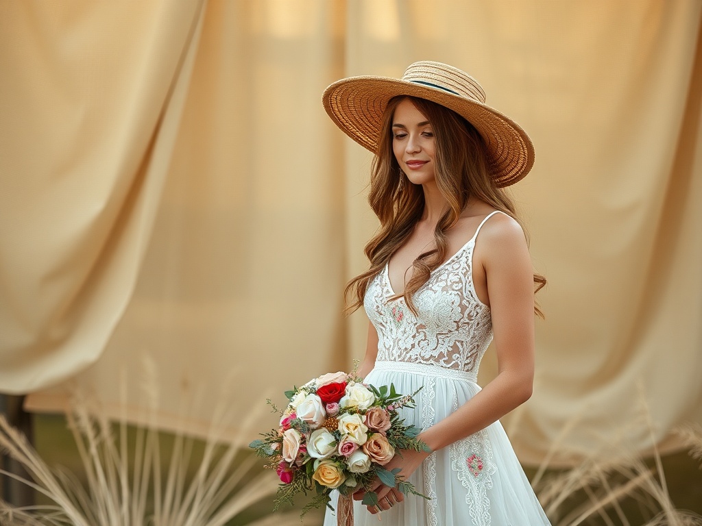 jak się ubrać na wesele w stylu boho