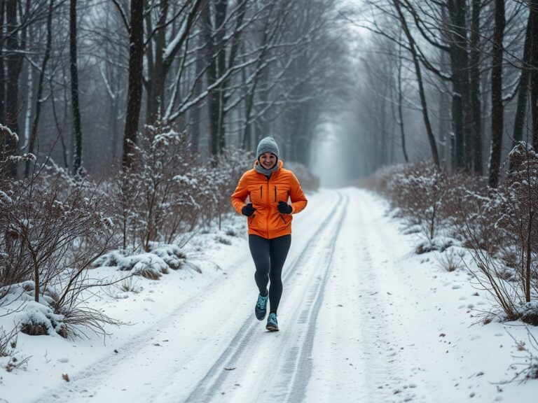 jak ubrać się na bieganie zimą