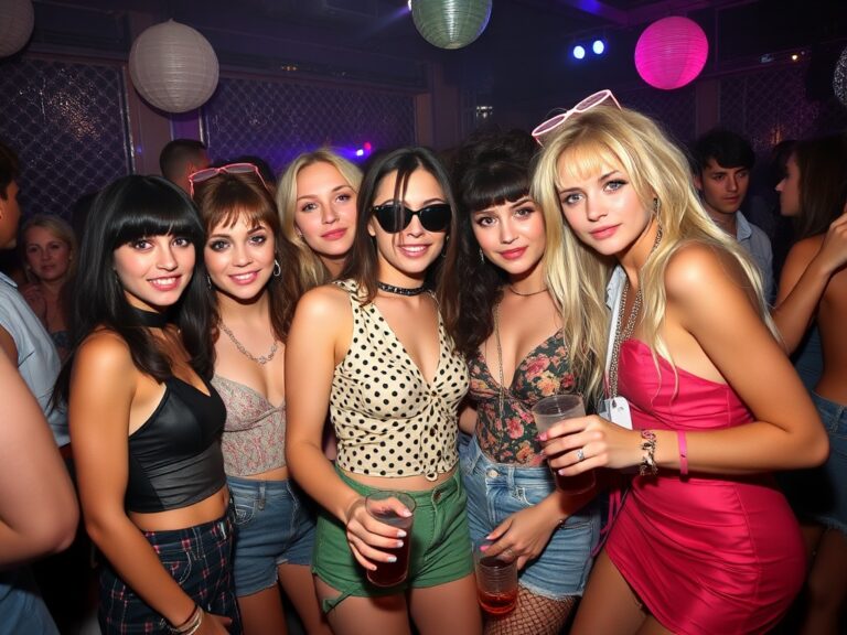 lata 80 moda impreza