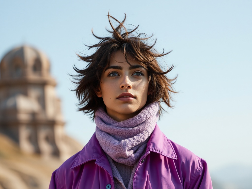 z czym łączyć fiolet ubrania